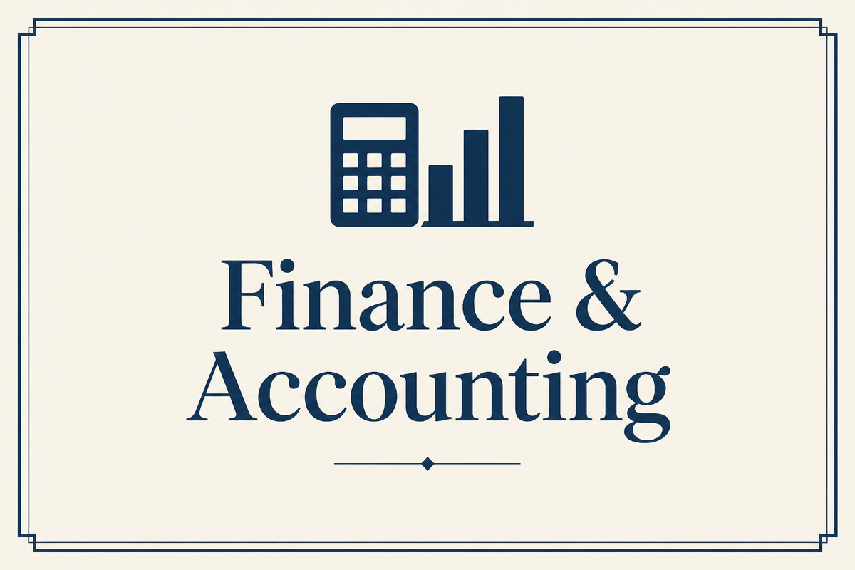Finance & Accounting Resumes