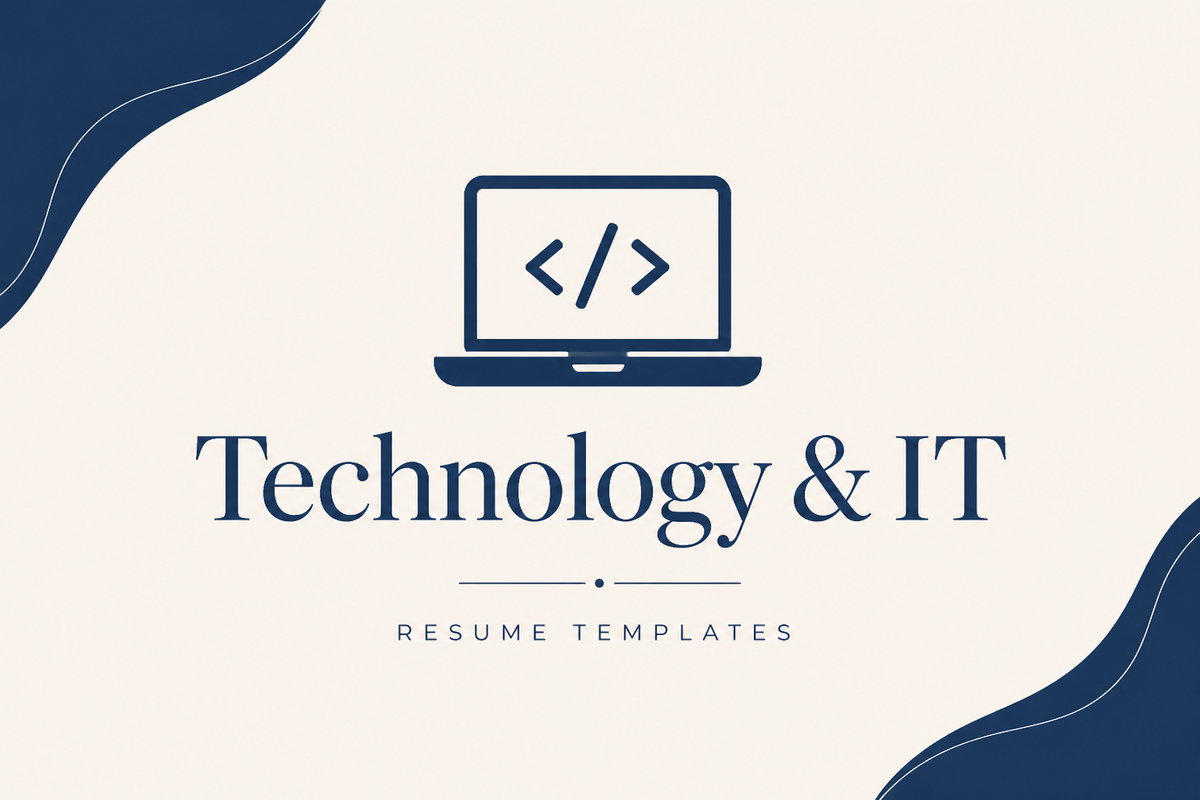 Technology & IT Resumes