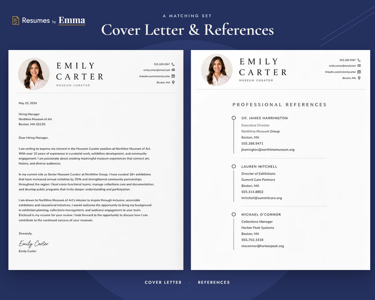 ATS Friendly Resume Template, Word Resume Template, Google Docs Resume, Minimalist CV Template, Professional Resume, Modern Resume