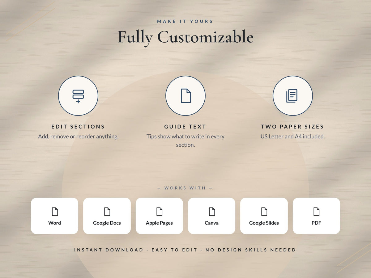 06 Fully Customizable