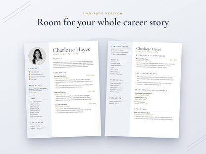 07 Two Page Resume
