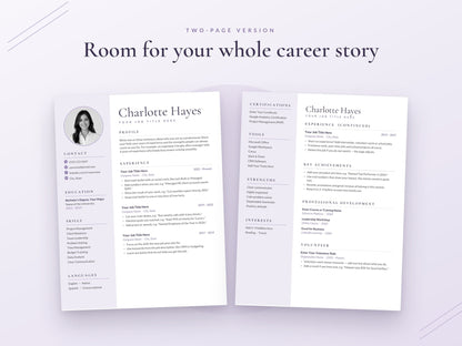 07 Two Page Resume