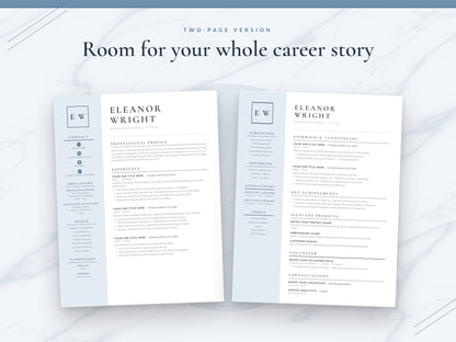 07 Two Page Resume