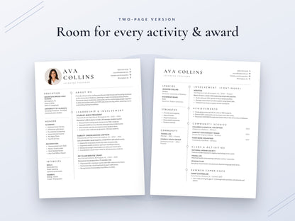 07 Two Page Resume