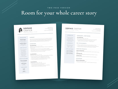 07 Two Page Resume