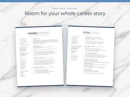 07 Two Page Resume