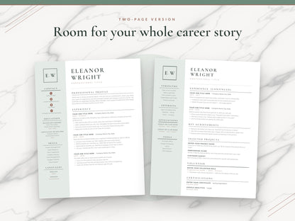 07 Two Page Resume