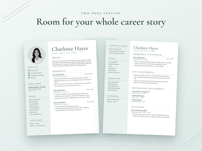 07 Two Page Resume