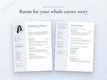 07 Two Page Resume
