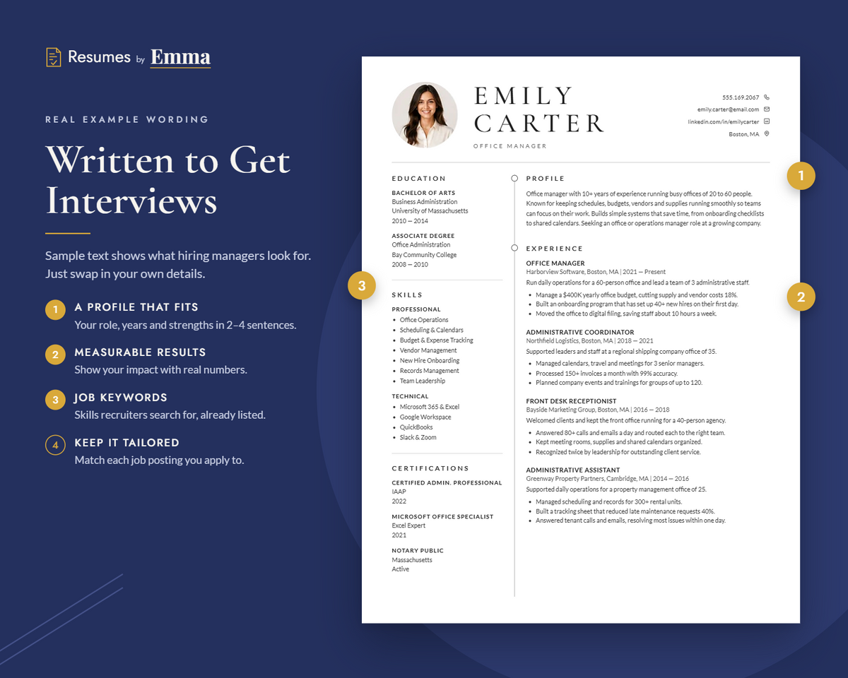 Resume Template Word, Google Docs, Apple Pages Resume, Professional Resume, CV Template, Modern Resume, Minimalist Resume, CV Resume