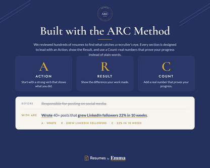 Professional Resume Template + Cover Letter | Modern Two-Page, ATS