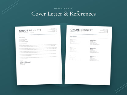 08 Cover Letter and References