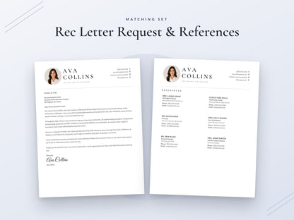 08 Cover Letter and References