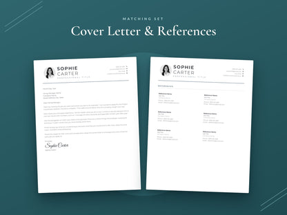 08 Cover Letter and References