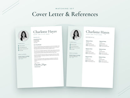 08 Cover Letter and References