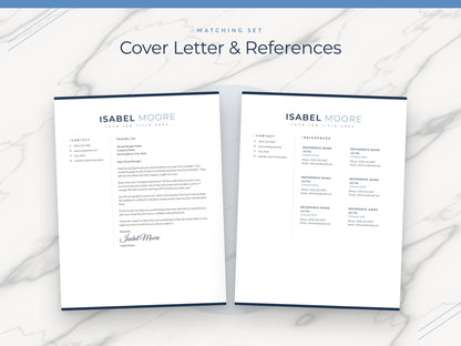 08 Cover Letter and References