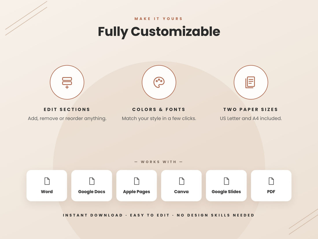 09 Fully Customizable