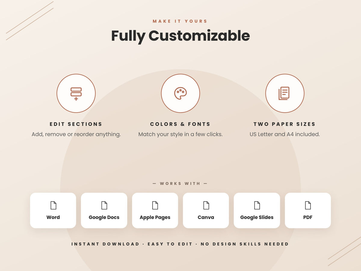 09 Fully Customizable