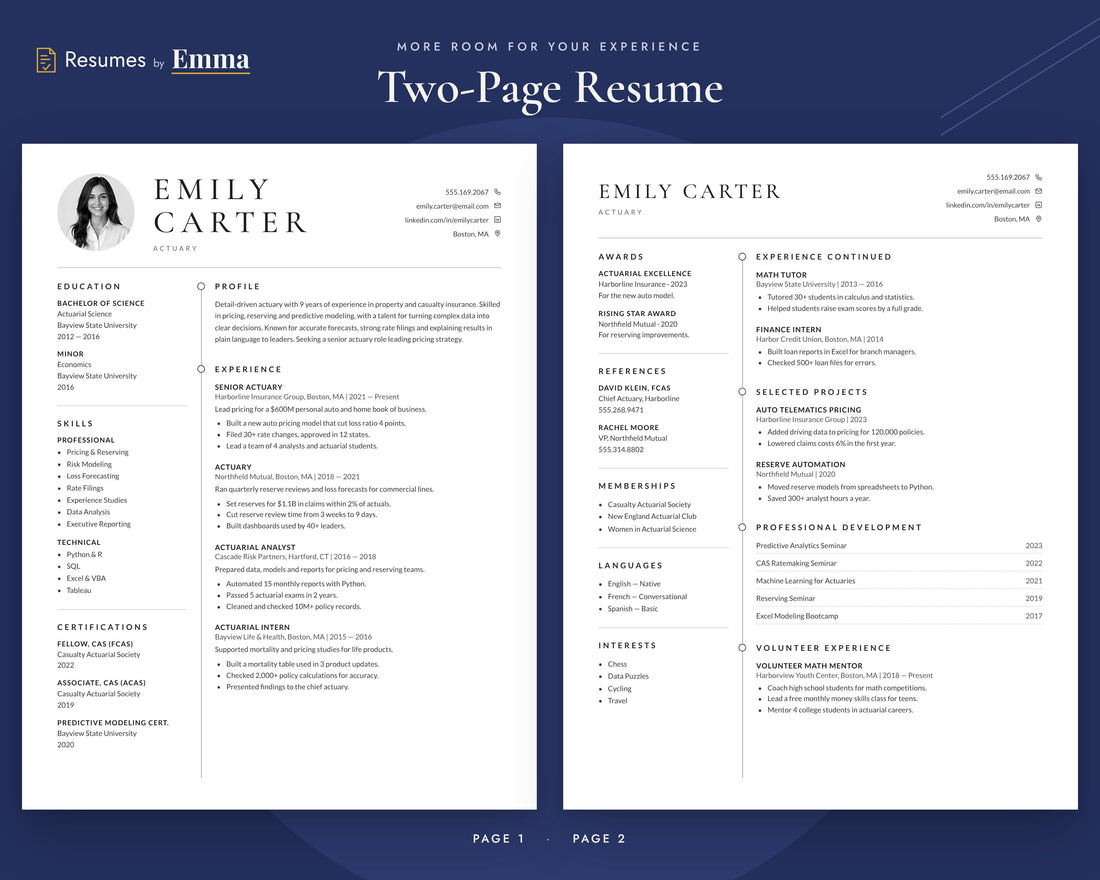 actuary 02 two-page