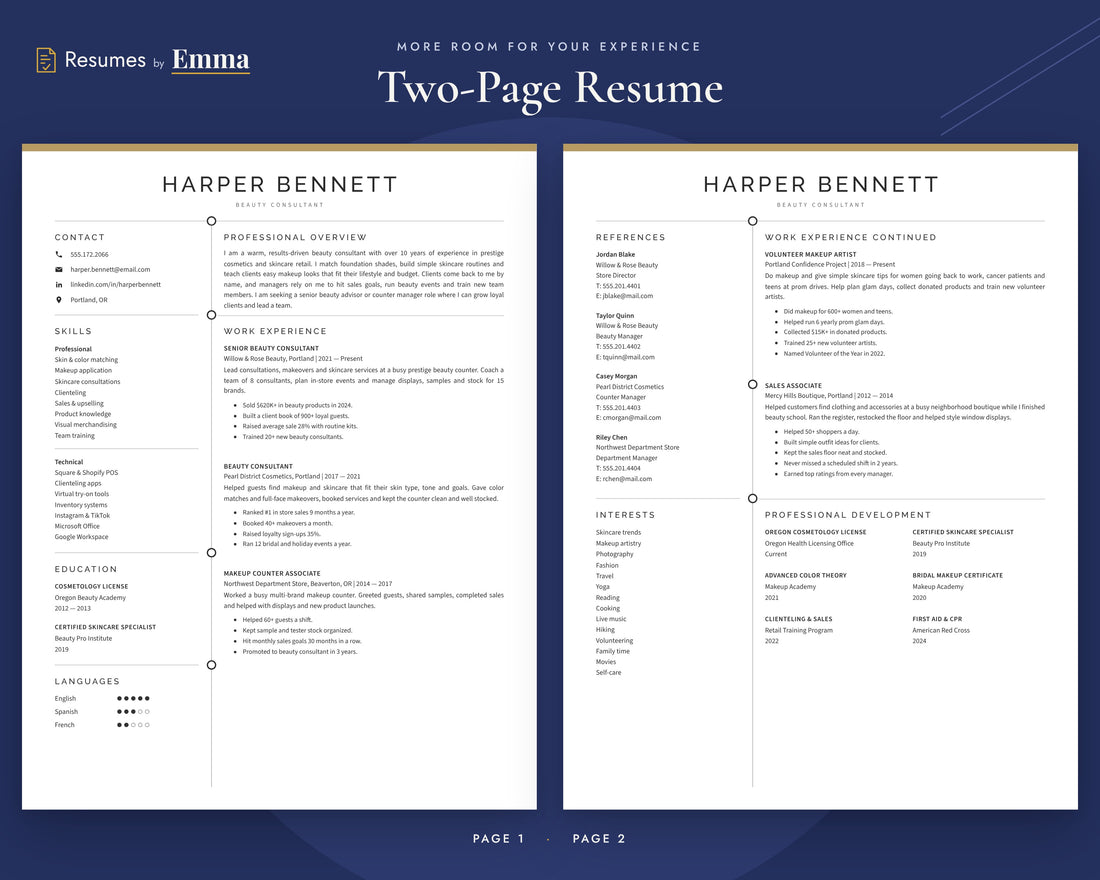 beauty-consultant 02 two-page