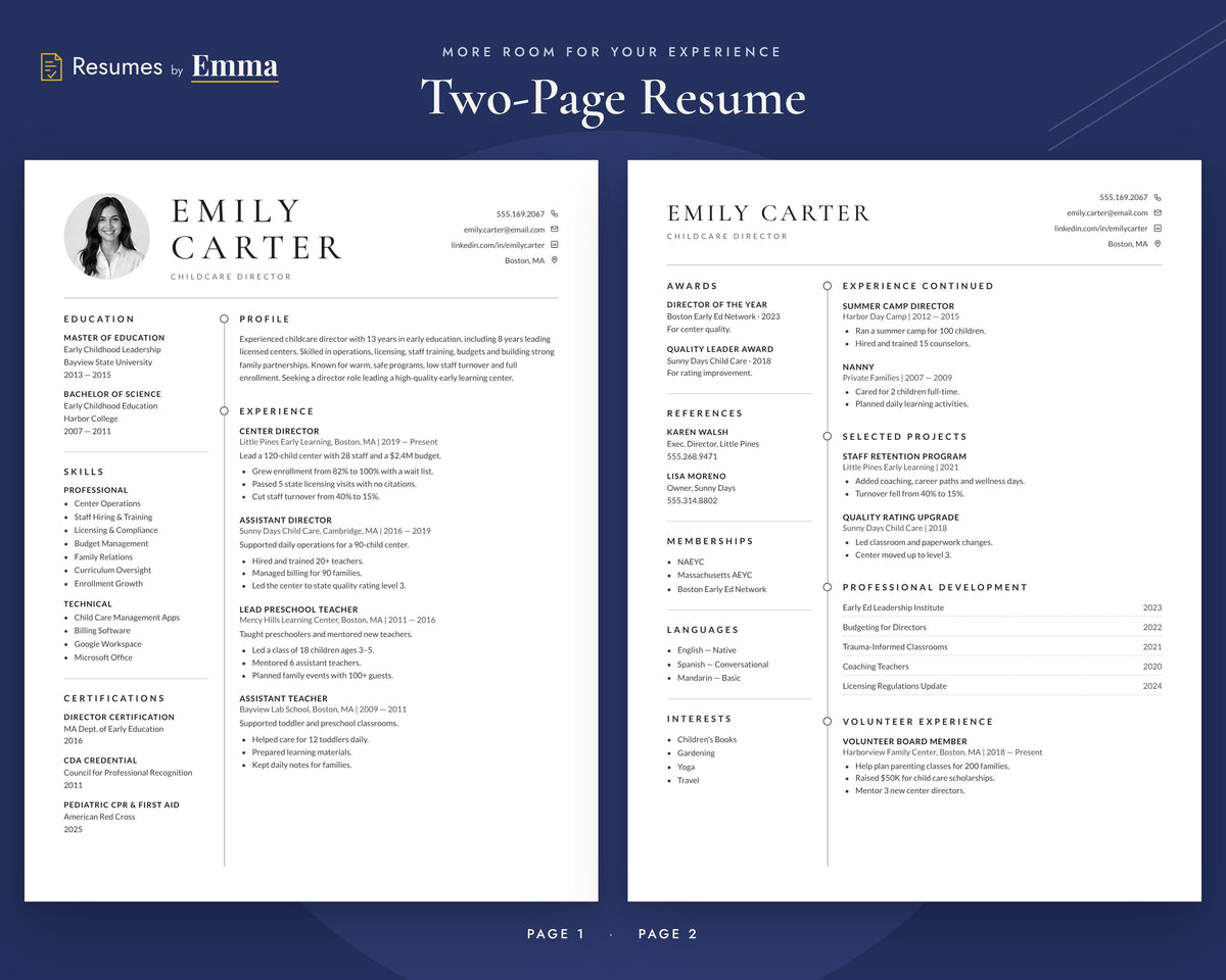 childcare-director 02 two-page