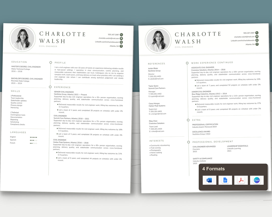 civil-engineer 02 two-page