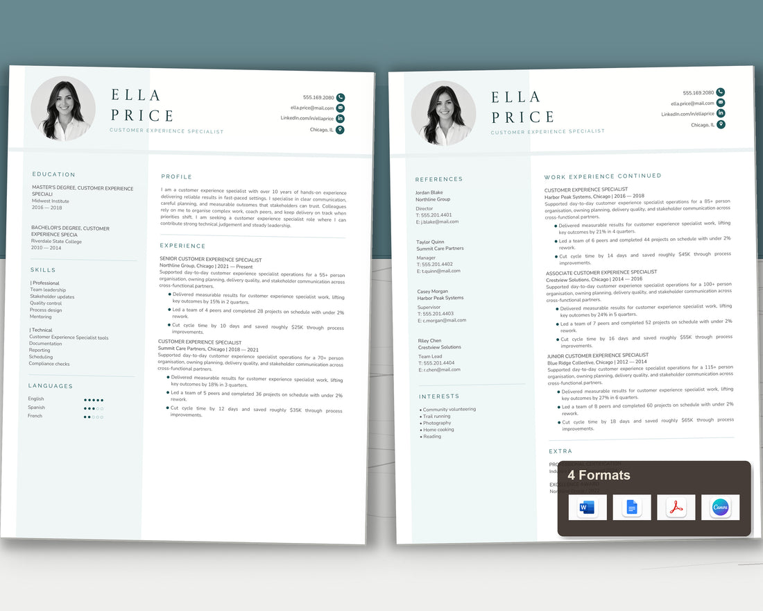 customer-experience-specialist 02 two-page