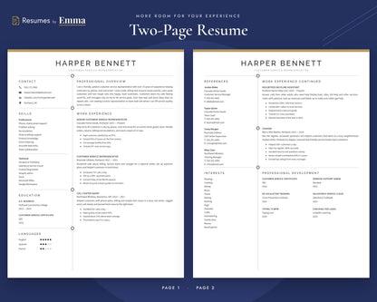 customer-service-representative 02 two-page