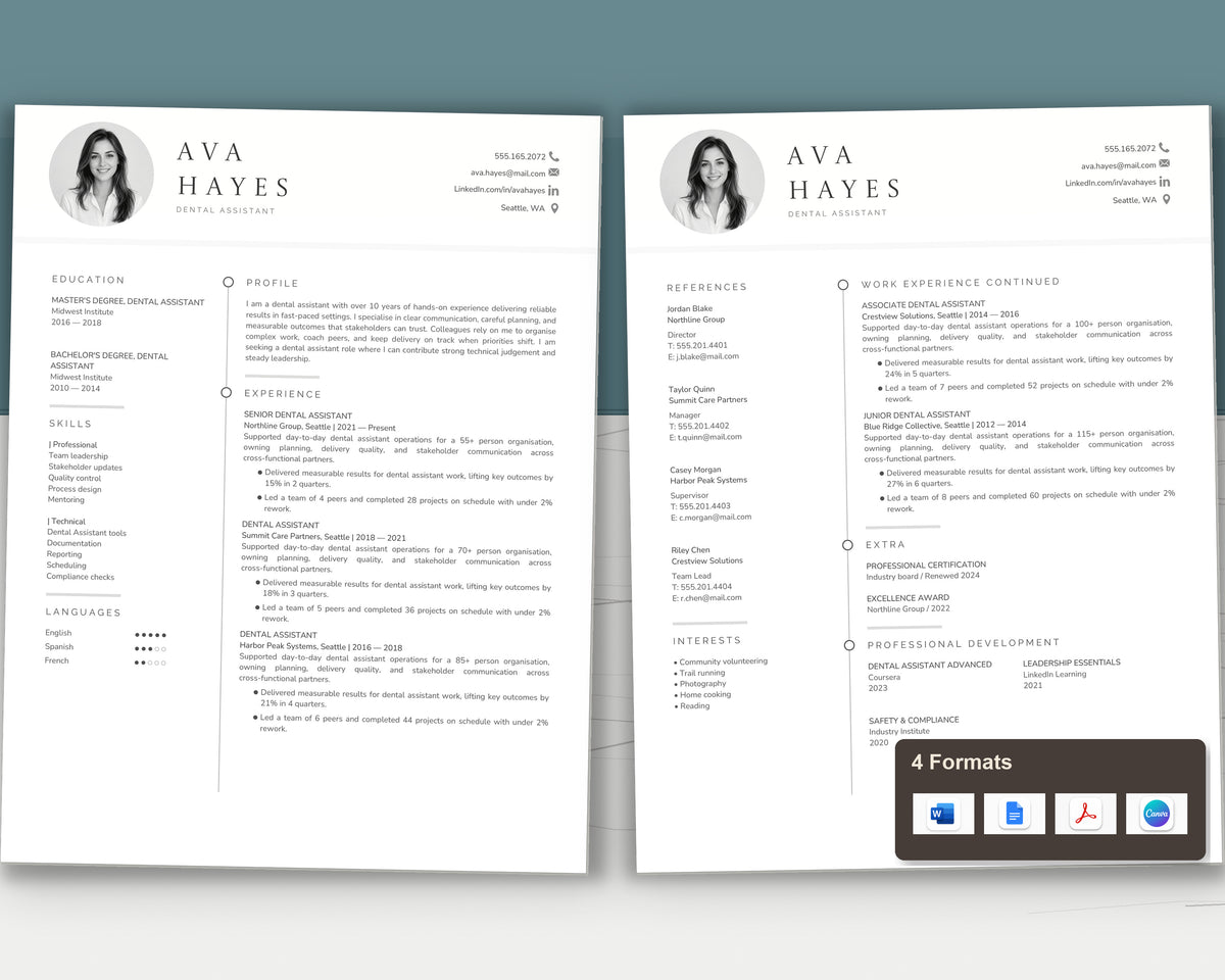 dental-assistant 02 two-page