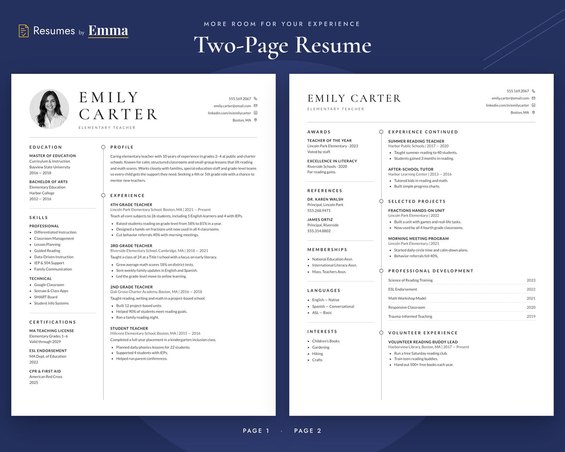 elementary-teacher 02 two-page