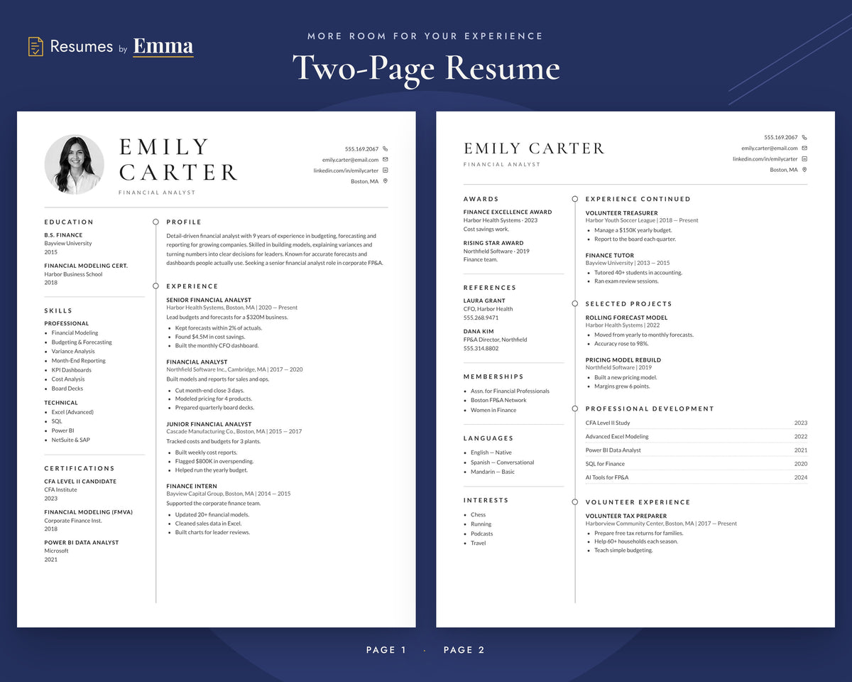 financial-analyst 02 two-page