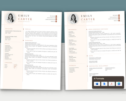 fitness-instructor 02 two-page