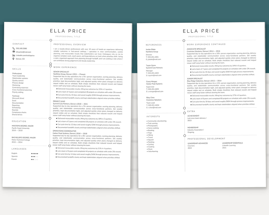 general resume 02 two page