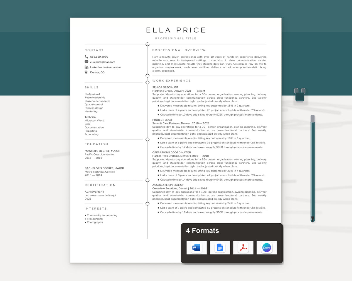 general resume main thumbnail