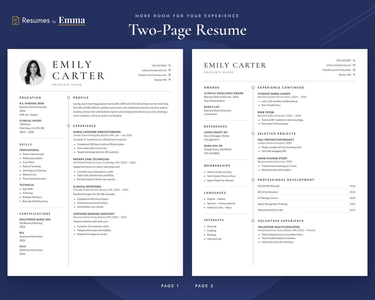 graduate-nurse 02 two-page