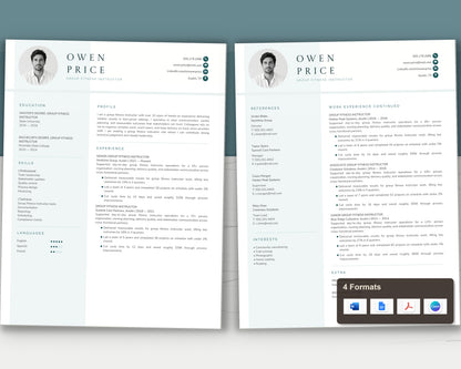 group-fitness-instructor 02 two-page