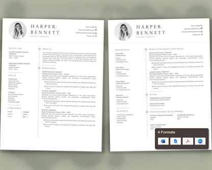 Physical Therapist Resume Template