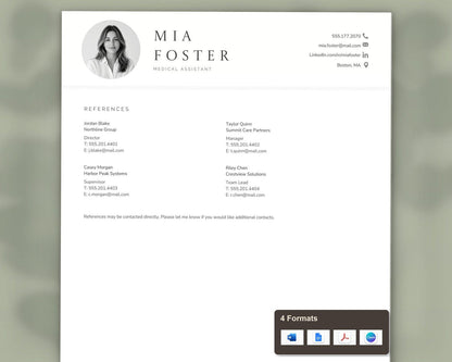 Medical Assistant Resume Template