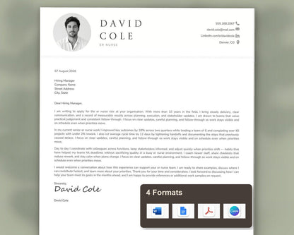 Er Nurse Resume Template