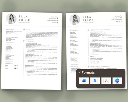 Nurse Anesthetist Resume Template