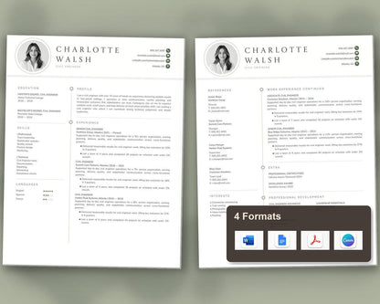Civil Engineer Resume Template