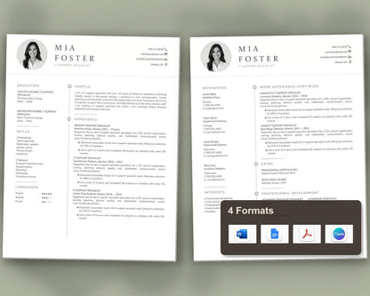 IT Support Specialist Resume Template