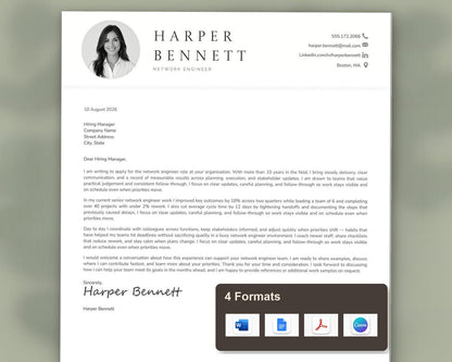 Network Engineer Resume Template