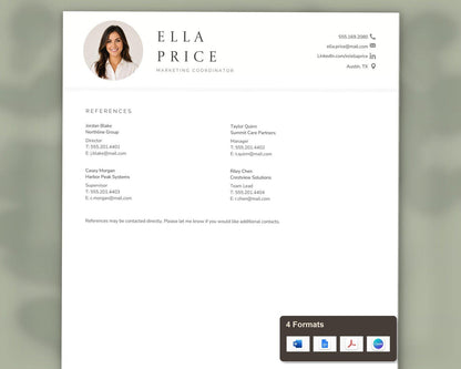 Marketing Coordinator Resume Template