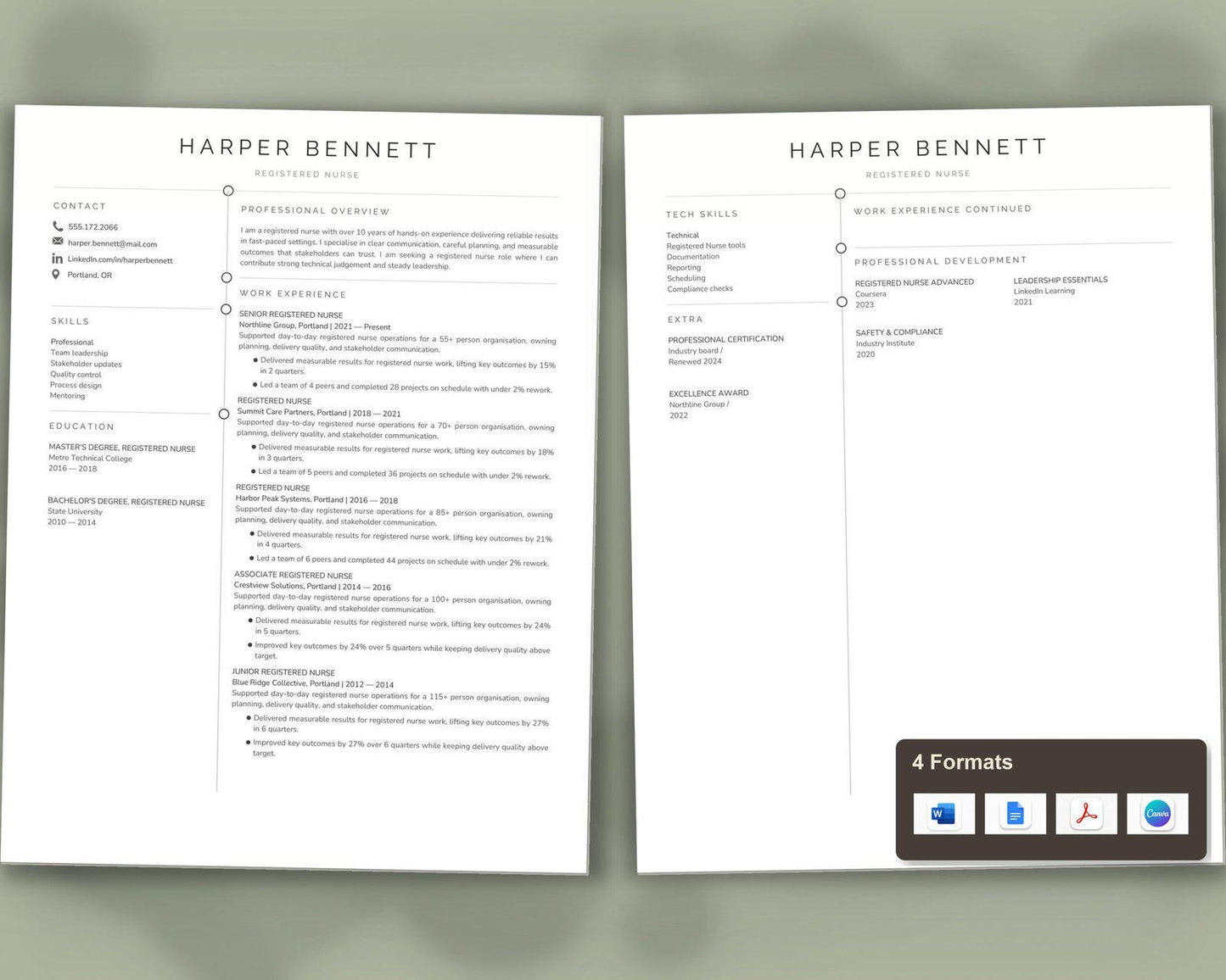 Registered Nurse Resume Template