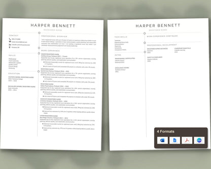 Registered Nurse Resume Template