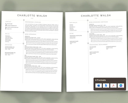Cna Resume Template