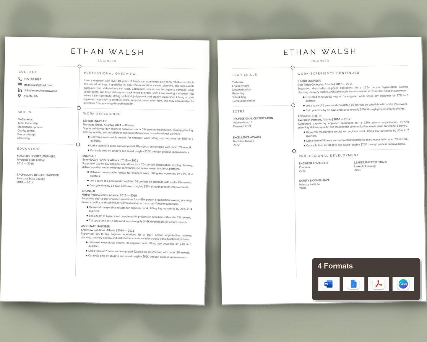 Engineer Resume Template