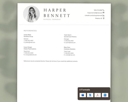 Physical Therapist Resume Template
