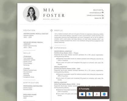 Medical Assistant Resume Template